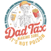 Dad Tax Skeleton Snack Party