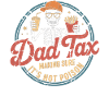 Dad Tax Skeleton Snack Tee
