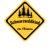 Schwarzwaldkind im Herzen Schild