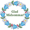 Happy Midsummer Flower Wreath