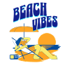 Beach Vibes Lounge Illustration