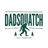 DadSquatch Motif with Bigfoot
