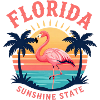 Flamingo Sunset, Floride