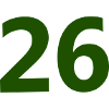 Zahl 26