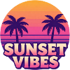 Sunset Vibes Palm Trees