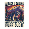 Alaska Is Calling Cat Holiday Pun