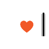 Herz Meer Sonne Palme Surfbrett