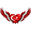 Turkish Winged Heart