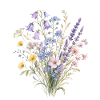 Wildflower bouquet