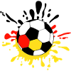 Germany Football Splash Art