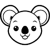 Koala face