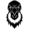 Eagle Hawk Maskottchen-Logo Sport-Gaming-Geschenk