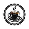 Kaffeetasse im Kreisring