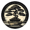 Bonsai Zen Circle Design