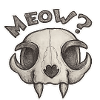 Neow Skull with Heart Nose