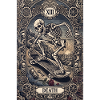 Death on Skateboard Tarot Skeleton