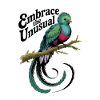 Bunter Vogel auf einem Ast