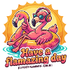 Flamingo DJ Sunburst