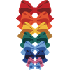 Bunte Schleifen Regenbogen Vielfalt