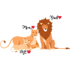 Lion family