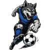 Wolfssturm Fußballdribbler
