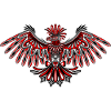 Eagle Haida Tribal Totem Design