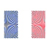 French Flag Ray Effect