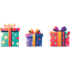 Festive Gift Boxes Colour Games