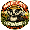 Mir reicht's Panda Garten-Spruch
