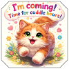 Cuddly Kitten Cuddle Time Design