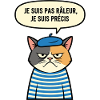 Chat Français Grognon Béret