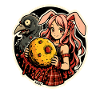 Lunar Bunny with Moon Cheese & Raven