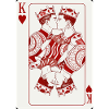 Kings Kissing Heart Card