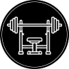 Weight bench bench press