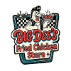 Big Dee's Retro Fried Chicken Sign