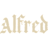 Alfred Blackletter Name Ornament