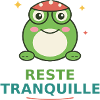 Grenouille Zen Lunettes – Reste Tranquille