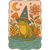 Title (English) Kawaii Witch Frog