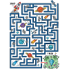 Space Maze Rocket Path