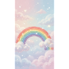 Regenbogen pastel Hintergrund