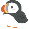 Chubby Puffin Charm