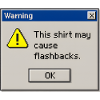 Retro-90er-Computerfehler-Pop-up-Flashback