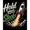 Hold Your Stocks Rocket Design