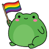 Pride Month LGBTQ - LGBT Frog