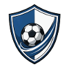 Shield Fußballlogo mit Ball