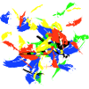 Yoga Cobra | Paint Splash Abstract Mix
