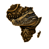 Africa Crocodile Tribal Pattern