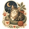 Cozy Cat Coffee Yarn