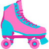 Rollschuh Rollschuhfahren Roller Derby 80er
