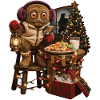 Goblin in the Christmas night shift